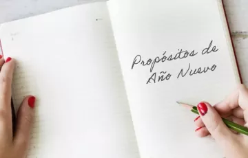 La mayoría de los propósitos están relacionados con cambios de hábitos.