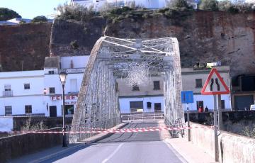 Imagen de la infraestructura clausurada en la localidad serrana