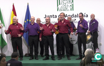 La actuación de la antología de Los Majaras cerró el acto