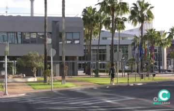 Imagen exterior del recinto fiscal 