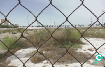 Terrenos donde esta proyectada la ubicación del nuevo hospital en la capital gaditana