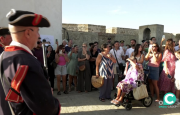 Visita teatralizada al histórico recinto durante el pasado verano