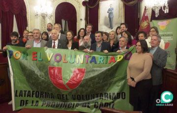 Acto institucional con motivo del Día Internacional del Voluntariado este 2024.
