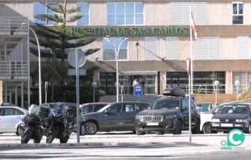 Fachada del centro sanitario isleño