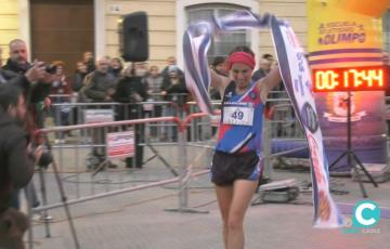 Momento de la prueba el pasado mes de diciembre