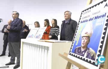 La Sociedad Filatélica Gaditana ha dedicado un sello a Adela del Moral.
