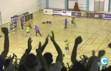 Partido del CD Virgili Cádiz ante el Nueva Era Melilla.