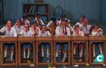 La comparsa infantil, "Una comparsa con clase".