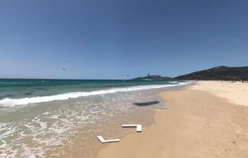 Lugar del suceso en el litoral del Estrecho