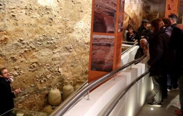 El yacimiento de nuevo quedará abierto al público 