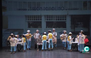 Chirigota infantil, "La familia Topolino".