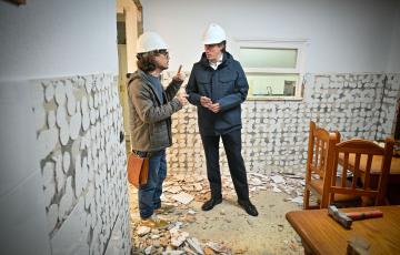 Pablo Otero durante un momento de su recorrido 