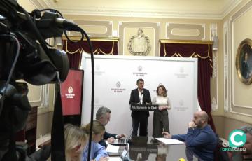 Bruno García explica a los medios el alcance de los números presupuestarios para el próximo curso