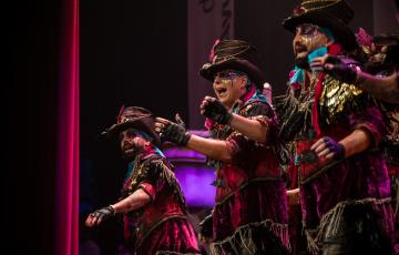 Comparsa, El cementerio