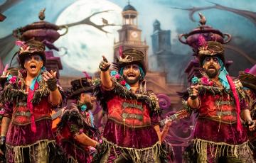 Comparsa, El cementerio