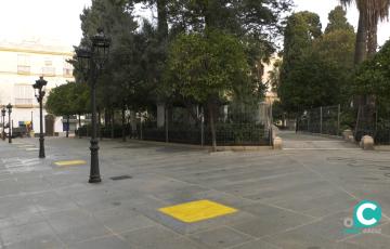 Imagen de la plaza de Candelaria, donde ha ocurrido el suceso. 