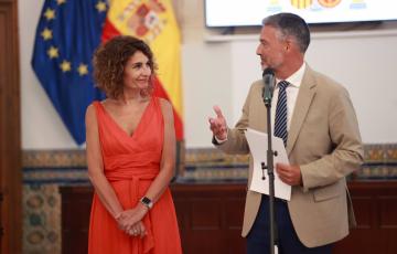 María Jesús Montero junto a Ruiz Arana, en una imagen de archivo