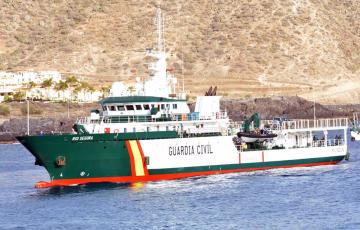 Patrullera del Servicio Marítimo de la Guardia Civil, en una imagen de archivo.