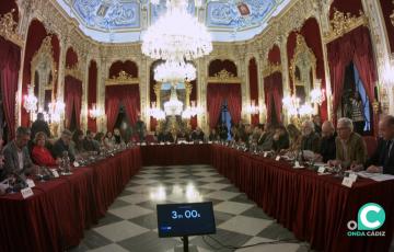 Sesión extraordinaria del Pleno de la Diputación de Cádiz. 