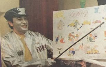 Manuel Ponce Calvo ‘Wito’ con ‘Cádiz, taxista de plata’.