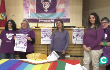 La Comisión 8M Cádiz saldrá en manifestación este sábado de Plaza Asdrúbal.