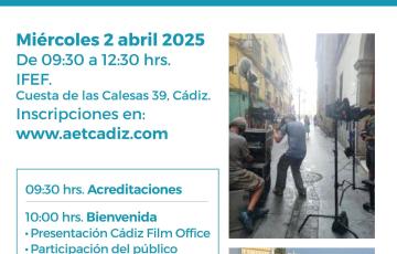 El IFEF acogerá la jornada 'Cádiz de cine' el próximo 2 de abril. 