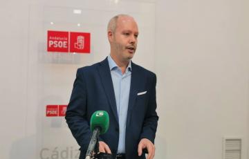 El secretario general del PSOE local de Cádiz, José Ramón Ortega,