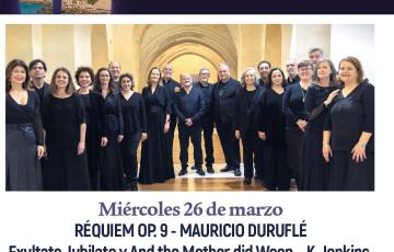 Cartel del concierto de la Camerata L'Istesso Tempo.