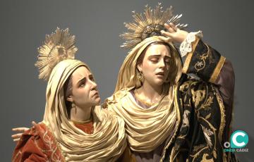 La cofradía del Perdón incorpora a su grupo escultórico las imágenes de las dos Marías.