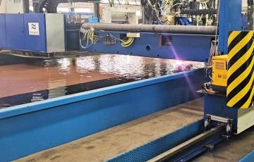 El acto se ha producido tres meses después del comienzo de la construcción del primer buque encargados por la nación alauita