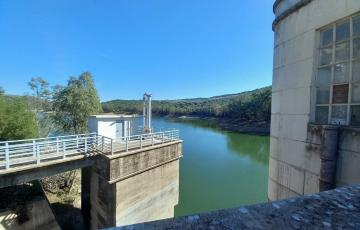 Embalse de Bornos en Cádiz.