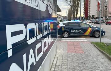 Vehículos de la Policía Nacional en una imagen de archivo