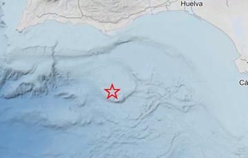 Terremoto de magnitud 4,3 con epicentro en aguas del Golfo de Cádiz.