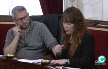 Garrón interviene durante un Pleno en una imagen de archivo