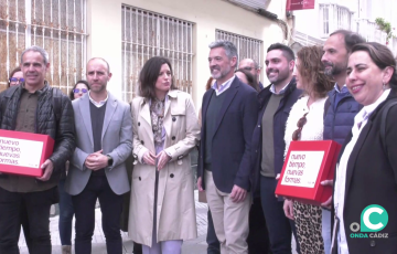 Los candidatos entregaron el pasado martes sus respectivos avales 