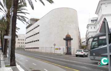 Vista actual del antiguo edificio 