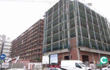 Estado actual de las construcción de Marqués de Cropani