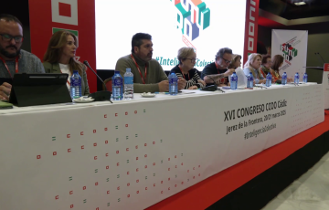 Imagen del congreso de la formación sindical celebrado recientemente en Jerez de la Frontera