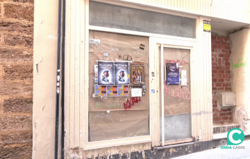 Un local sin uso en el centro histórico de Cádiz