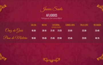 Itinerario de Afligidos