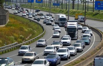 Vehículos circulando