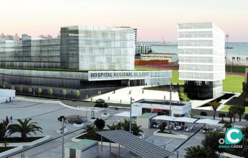 Proyecto del nuevo hospital de la ciudad de Cádiz. 