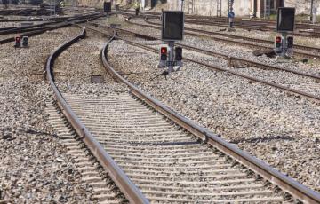 Líneas de tren de Adif en una imagen de archivo
