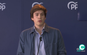 El diputado nacional por Cádiz,  Miguel Sastre