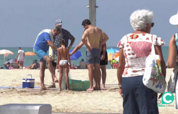 Usuarios en la zona de la Victoria en una imagen de archivo