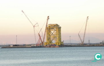 Vista de alguna de las transformaciones visibles desde distintos puntos de la Bahía