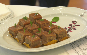 Uno de los platos expuestos durante la presentación