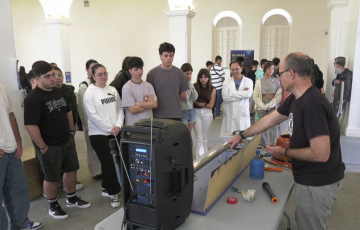 Algunas de las demostraciones efectuadas durante el acontecimiento