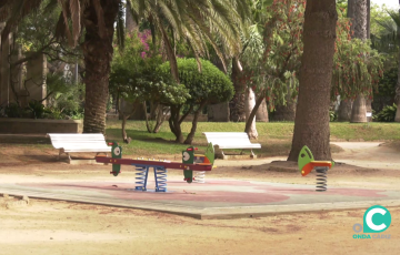 Imagen del parque Genovés este lunes