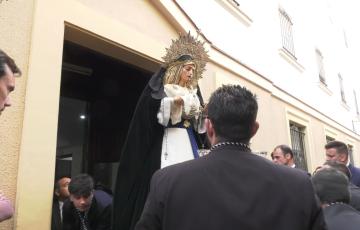 La hermandad de Jesús Caído da protagonismo a su titular mariana durante el mes de mayo